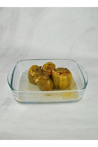 Borcam Premium Kare Tepsi Fırın Tepsisi Kare 25 X 22 Cm 1,7 Litre