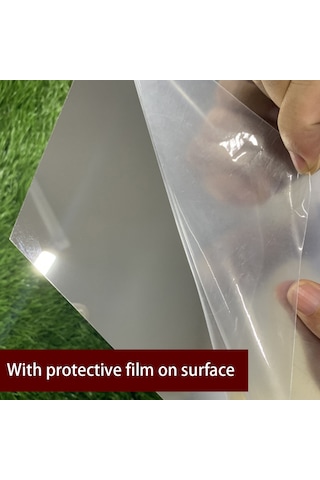 Yifomall "yapışkan Akrilik Ayna - Dekoratif Duvar Aynası 20x20cm Kare " Diğer