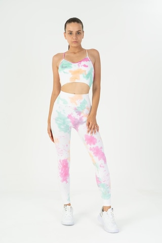 Maraton Slimfit Kadın V Yaka Pembe- Bra Pembe-