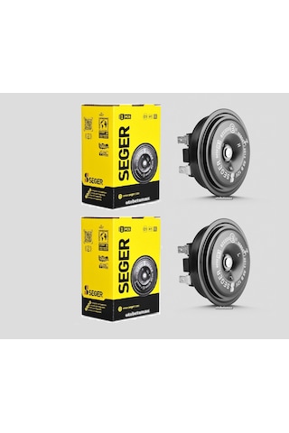 Güçlendirilmiş Motosıklet Korna Seti Seger 55B Ean- 8698520200394