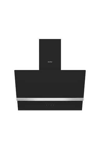 Simfer Steam Siyah 2'li Cam Ankastre Set (3653 Ocak + 8738 Davlumbaz)