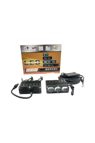 Offroad Sis Lambası 3 Led Beyaz 55w Sarı 55w 12-80v / Lass398