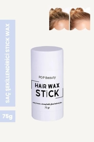 Kaş Sabitleyici Ve Şekillendirici & Saç Şekillendirici Stick Wax Şeffaf