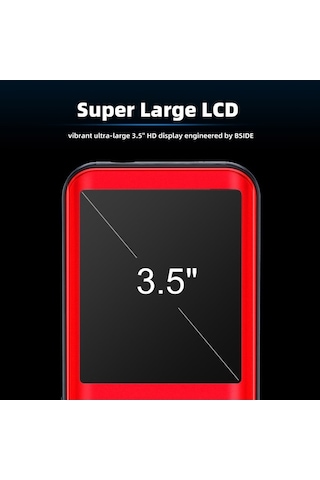 Besthome1 Bsı De S10 Akıllı Multimetre - Ncv, Otomatik Menzil, Geniş Ölçüm Aralığı, Yüksek Hassasiyet, Büyük Ekran, Akıllı Yöne