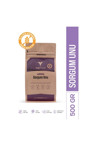 Tam Tarım Glutensiz Sorgum Unu 500 G