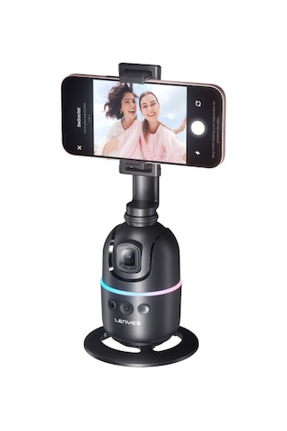Lenyes LPH104 Canlı Yayın 360 Derece Dönebilen Akıllı Yüz Tanıma Takip Standı