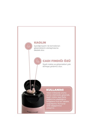 the fair. Creamy Kaolin Gözenek Temizleyici Kil Maskesi 100 ML