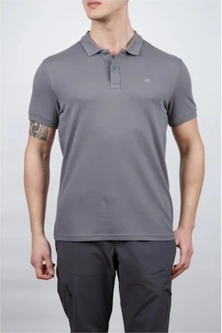 Alpinist 600603 Roc Erkek Polo T-shirt Antrasit M Siyah