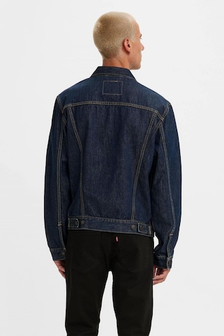 Levi's Erkek Denim Ceket: Klasik, Regular Fit, Uzun Kol, Günlük Kullanım İndigo