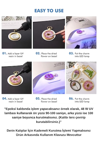 Sirius Uv Reçine Sert Tip-hızlı Kürlenen 100 Ml 136w Uv Epoksi Kurutucu Seti