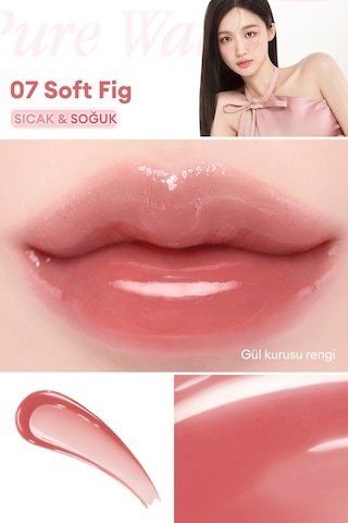 Dasique Pure Water Lip Gloss 07 Soft Fig