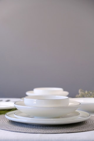 Leggno Chester Platin Yemek Takımı 6 Kişilik 24 Parça