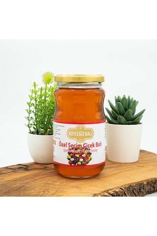 Köyceğiz Balı Özel Seçim Çiçek Balı Cam Kavanoz 450 G