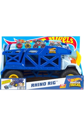 Hot Wheels Monster Trucks Rhino Taşıyıcı Kamyon Hfb13