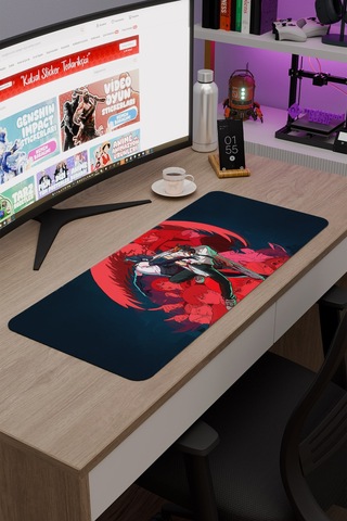 Chainsaw Man Anime V1 - 70x30 Xl Gaming Kauçuk Kaymaz Taban Mouse Pad Fare Altlığı