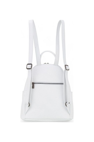 Bilik Deri Beyaz Rölax Deri Kadın Sırt Çantası Blm01 9550 Beyaz Rölax Deri Beyaz