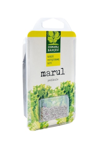 Yerli Marul Tohumu Yetiştirme Seti