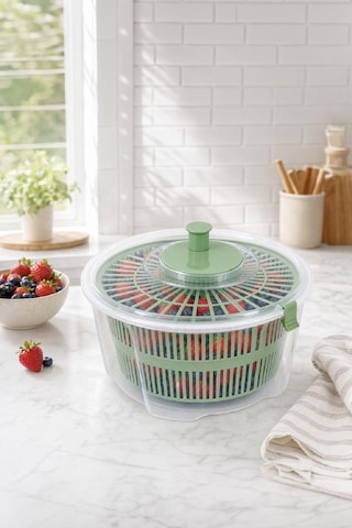 Selka Home Salata Kurutucu 4.4 Lt Yeşil