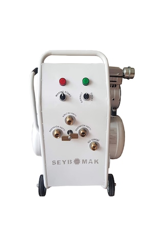 Havalı Petek Temizleme ve Kanal Açma Makinesi 24 Litre Çift Yönlü