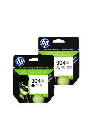 Hp 304Xl N9K08Ae Siyah / N9K05Ae Renkli  Paket / Deskjet 3