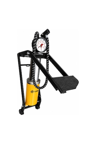 Tudor Td-777 Kalın Piston Ayak Pompası Pedallı Lastik Şişirme Pompası