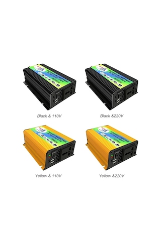 Dancemonkey İnvertör Peaks Power 3000w Modifiye Sinüs Dalgası İnvertörü Yüksek Frekanslı Güç