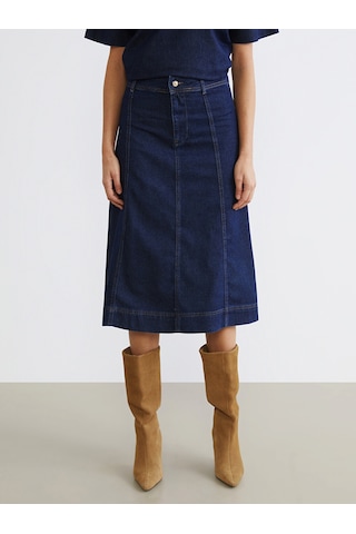 Lcw Vision İndigo Loose Fit Jean Etek