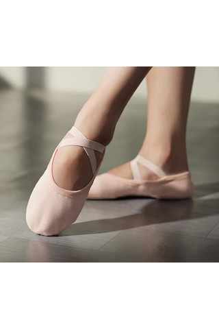 Gymo Dancewear Super Stretch Bale Patiği Pembe