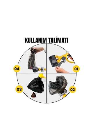 River World Dışkıları Toplama Aparatı Evcil Hayvanlar İçin