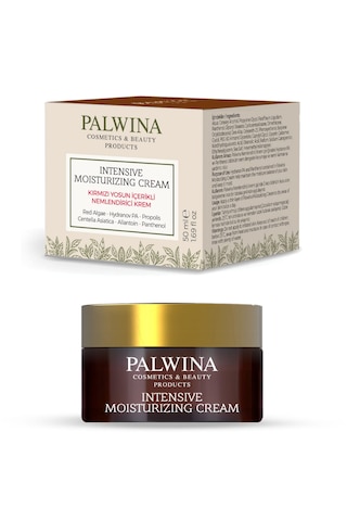 Palwina Cosmetics Kırmızı Yosun İçerikli 72 Saat Etkili Nemlendirici Krem 50 ML
