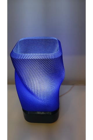 Dekoratif Twistora Abajur + Hediye 1 Adet Led Ampul