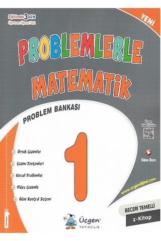 Üçgen 1.sınıf 2.dönem Problemlerle Matematik-okuma Anlama-8 Li Hikaye Seti