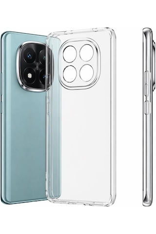 Redmi Note 15 Pro 5G Uyumlu Kılıf Şeffaf Kamera Korumalı 3D Şeffaf