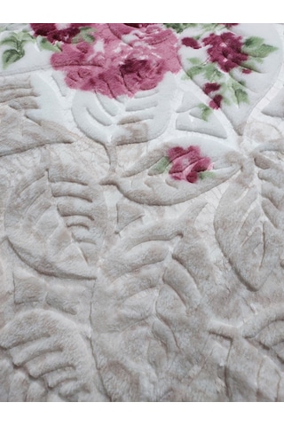 Merinos Fashion Çift Kişilik Vizon Battaniye 200x240 -rose Bej