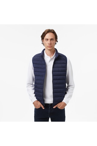 Nautica Erkek Lacivert Su İtici Özellikli Yelek Desenli J57037t Lacivert