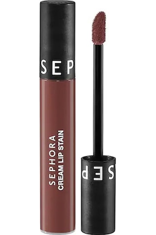 Sephora Cream Lip Stain Bulaşmayan Kadife Bitişli Ruj - Mat Likit Ruj - 80 Honeymoon 5 Ml 0