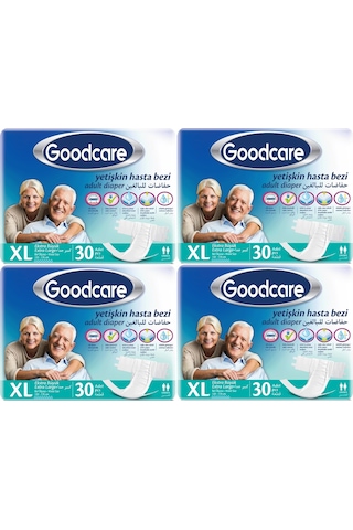 Goodcare Hasta Bezi Yetişkin Bel Bantlı Tekstil Yüzey Xl 120 Adet XL