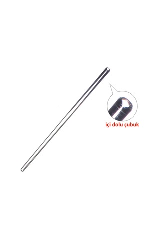 10X300 Mm Cam Baget - 5 Adet / Paket - İçi Dolu Çubuk