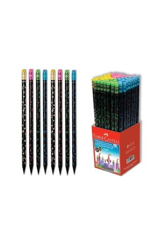 Faber-Castell Party Desenli Kurşun Kalem 72 Adet Faber-Castell Party Desenli Kurşun Kalem 72 Adet