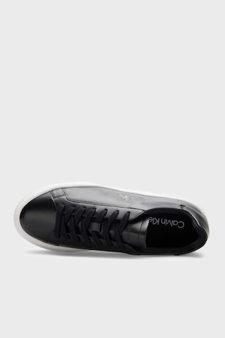 Calvin Klein Flatform Bağcıklı Deri Kadın Siyah Sneaker Yw0yw01928-beh Siyah