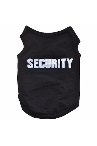 Köpek Ve Kedi İçin Security Pet Kıyafet Güvenlik Sweat Tshirt