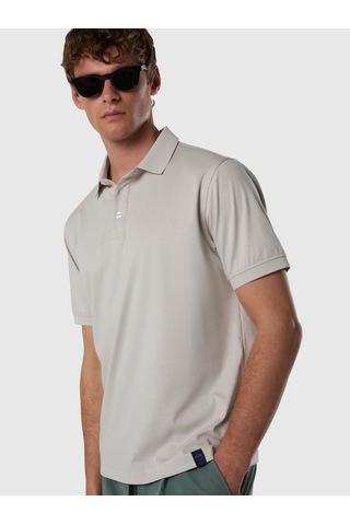 North Sails Kısa Kollu Pamuklu Erkek Polo Yaka T-shirt-33480 Gri