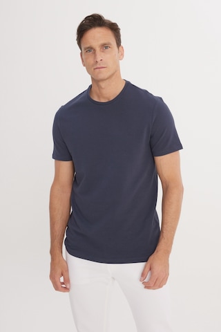 AC&Co / Altınyıldız Classics Erkek Lacı Slim Fit Dar Kesim Bisiklet Yaka Kısa Kollu Yumuşak Tuşeli Basic Tişört Lacı