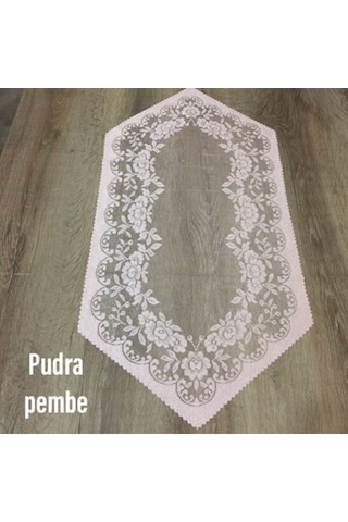 Örme Tül Sehpa Örtüsü 40 x 90