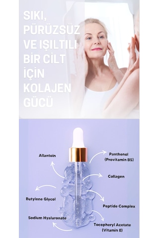 Esouven Yaşlanma Karşıtı Kaz Ayakları & Kırışıklık Karşıtı Sıkılaştırıcı Serum 30 ML