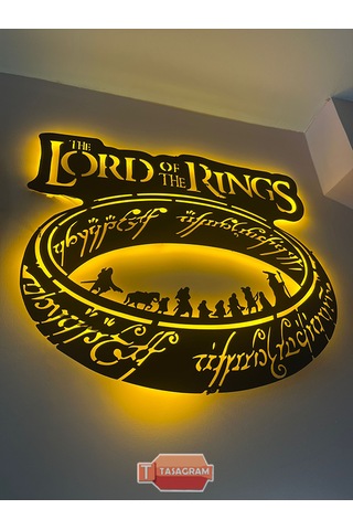Lord Of The Rings Metal Tablo
