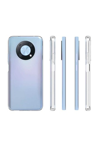 Huawei Nova Y90 Zore Şeffaf Süper Silikon Kılıf