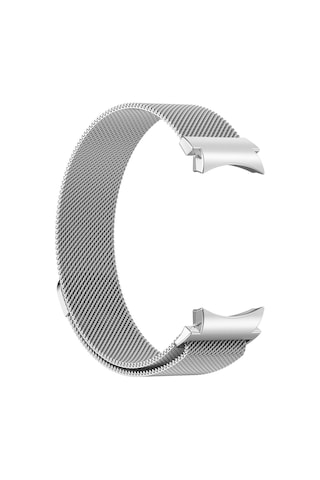 Galaxy Watch 6 Classic 47mm Uyumlu Krd-01 Metal Zore Kordon-gümüş