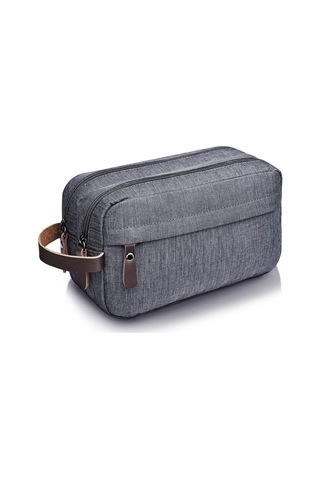 Vkemall Erkekler İçin Siyah Seyahat Çantası - Büyük Kapasiteli, Su Geçirmez, Makyaj Ve Temizlik Malzemeleri İçin Pratik Saklama Çanta - Yeni Model