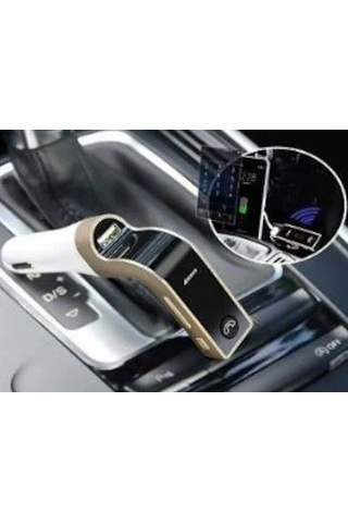 Ateştech Car-g7 Bluetooth Araç Fm Transmitter Usb Girişli Siyah